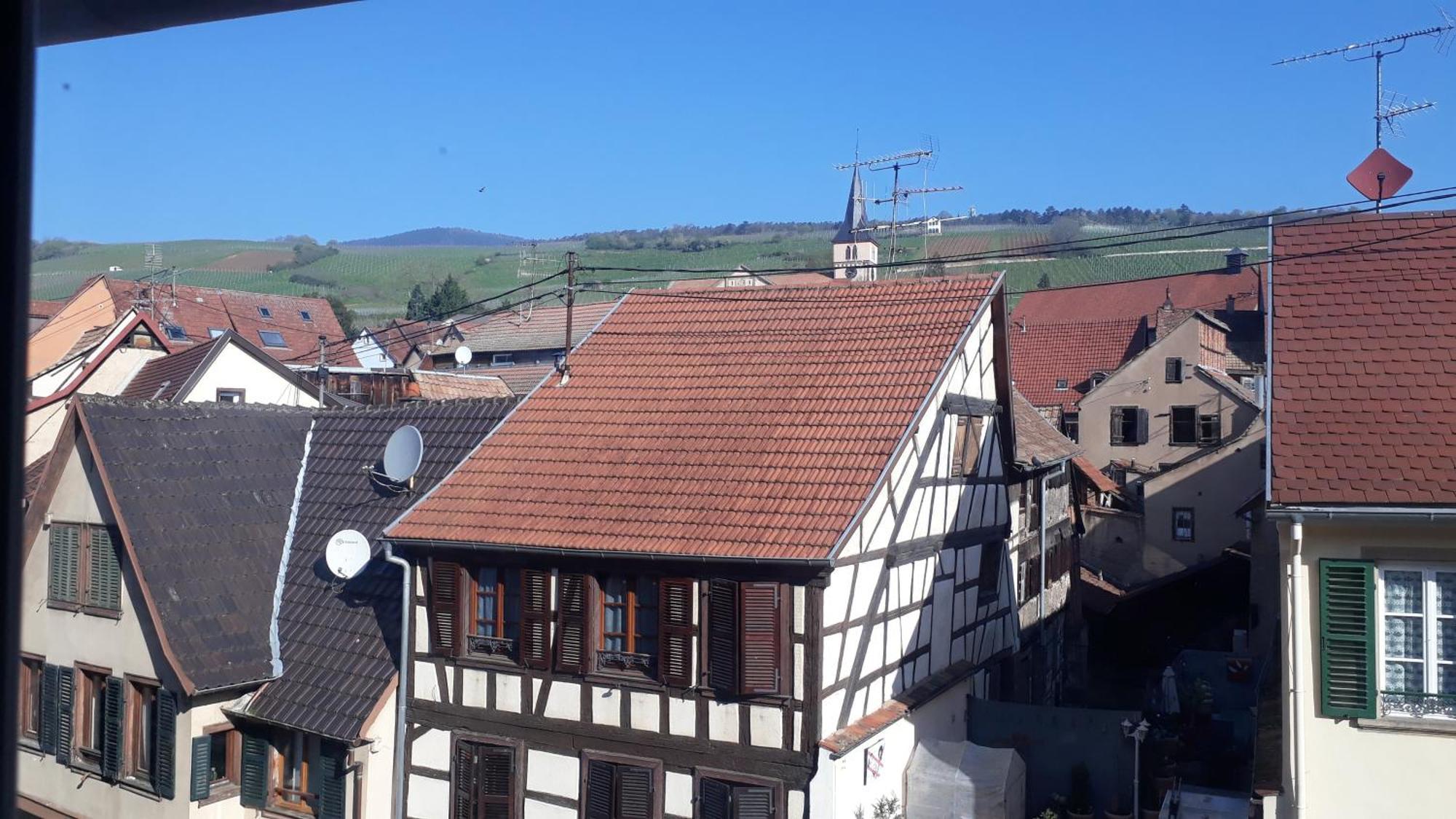 Au-Dessus Des Toits Plein Centre Avec Vue Sur Les Vignes Daire Barr Dış mekan fotoğraf